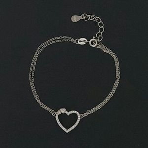 دستبند نقره زنانه مدل b86