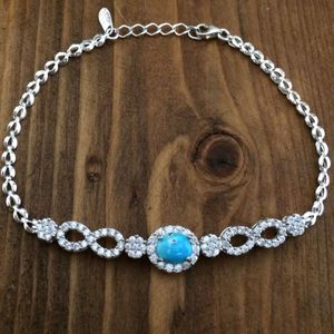 دستبند نقره زنانه کد 3031