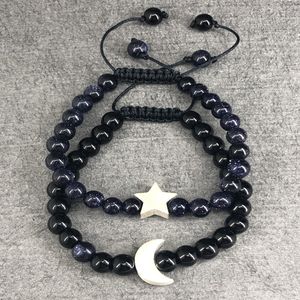 دستبند نقره زنانه گیرا مدل ماه و ستاره g485