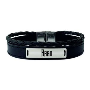 دستبند نقره مردانه ترمه 1 مدل آران کد 192 dchn