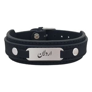 دستبند نقره مردانه ترمه ۱ مدل اردلان کد dcsf0168