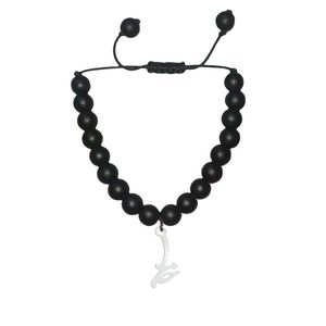 دستبند نقره هایکا طرح خدا مدل n.ha1 45