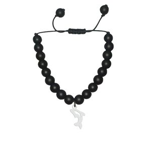 دستبند نقره هایکا طرح دلفین مدل n.ha1 88