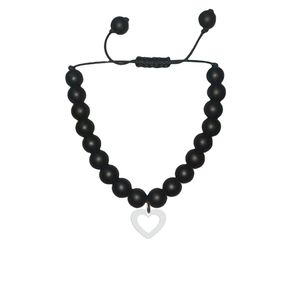 دستبند نقره هایکا طرح قلب مدل n.ha1 167
