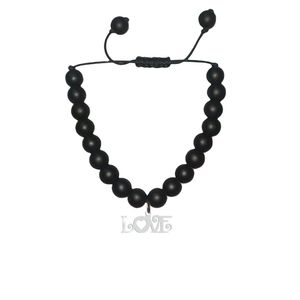 دستبند نقره هایکا طرح قلب و love مدل n.ha1 369