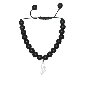 دستبند نقره هایکا طرح نوا مدل n.ha1 494