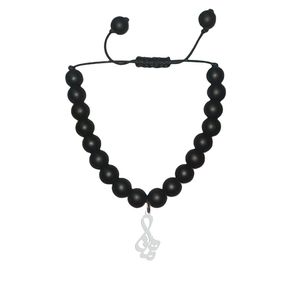 دستبند نقره هایکا طرح همتا مدل n.ha1 441