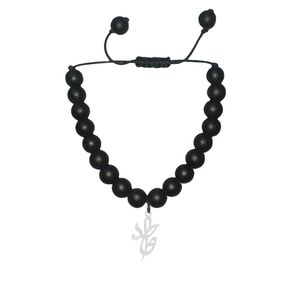 دستبند نقره هایکا طرح واحد مدل n.ha1 469