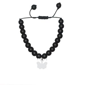 دستبند نقره هایکا طرح پروانه مدل n.ha1 67