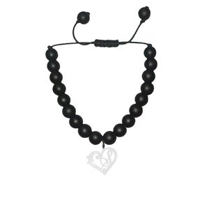 دستبند نقره هایکا طرح کلیدسل مدل n.ha1 236
