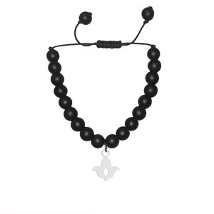 دستبند نقره هایکا طرح گلبرگ مدل n.ha1 142