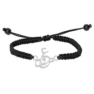 دستبند نقره هایکا مدل عشق کد d.h 65