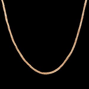 زنجیر طلا 18 عیار زنانه طلای مستجابی مدل میرو کد r40