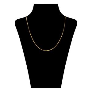 زنجیر طلا 18 عیار زنانه گلدم طرح ونیزی مدل pe 3070009