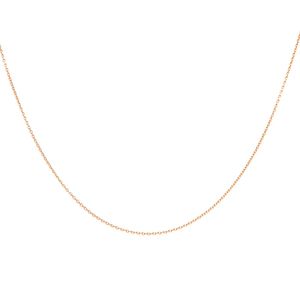 زنجیر طلا کم اجرت 18 عیار گالری طلای عیاره مدل فلامنگو حلقه ای s50