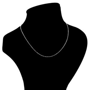 زنجیر نقره بهارگالری مدل silver link chain کد 45