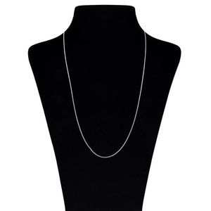 زنجیر نقره زنانه مدل ماری نازک r2