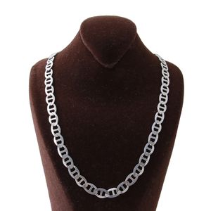 زنجیر نقره مردانه بازرگانی میلادی کد zr_051