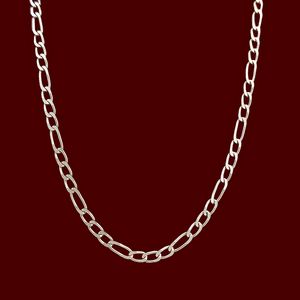 زنجیر نقره مردانه مدل فیگارو vz5409