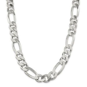 زنجیر نقره مردانه مدل فیگارو کد f60