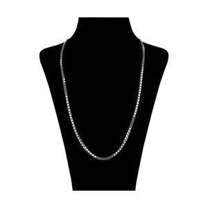 زنجیر نقره مردانه مدل ونیزی کد v007