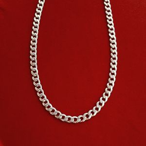 زنجیر نقره مردانه کد hka88