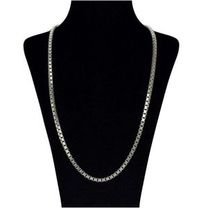 زنجیر نقره مردانه گالری ظهیرالدینی مدل chm 07