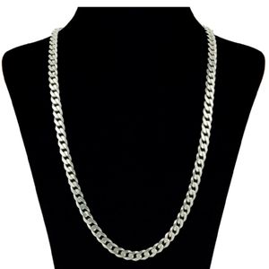 زنجیر نقره مردانه گالری ظهیرالدینی مدل crt 60 65 gt