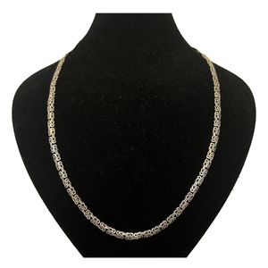 زنجیر نقره مردانه گیرا مدل g75 60