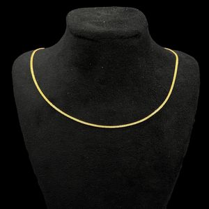 زنجیر ونیزی طلا کم اجرت 18عیار زنانه ناریا مدل سوپر کد b30