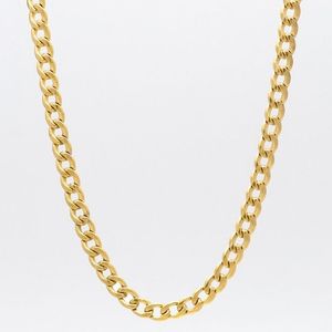 زنجیر کارتیه طلا 18 عیار مردانه گالری طلای پرنسس مدل gp102