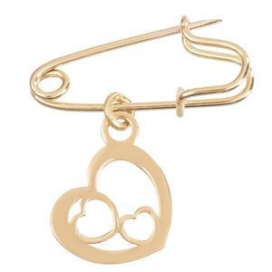 سنجاق سینه طلا 18 عیار رزا مدل pg01