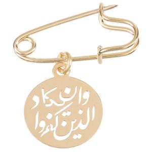 سنجاق سینه طلا 18 عیار رزا مدل pg26