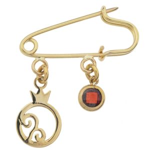 سنجاق سینه طلا 18 عیار رزا مدل pg39