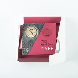 سکه گرمی طلا 18 عیار طلای سیف مدل لیزری کد s202401