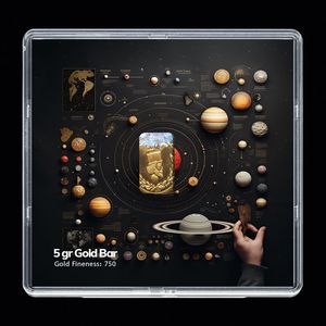 شمش طلا 18 عیار مدوپد مدل sg10038
