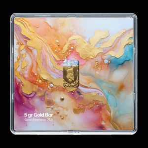 شمش طلا 18 عیار مدوپد مدل sg10064