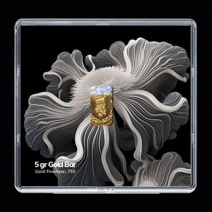 شمش طلا 18 عیار مدوپد مدل sg10068
