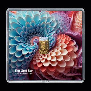 شمش طلا 18 عیار مدوپد مدل sg10085