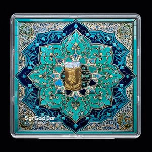 شمش طلا 18 عیار مدوپد مدل sg10087