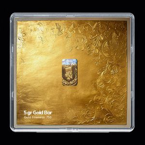 شمش طلا 18 عیار مدوپد مدل sg10111