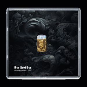 شمش طلا 18 عیار مدوپد مدل sg10118
