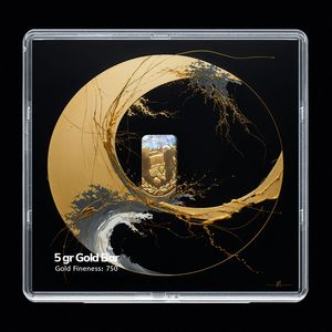 شمش طلا 18 عیار مدوپد مدل sg10145