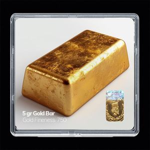 شمش طلا 18 عیار مدوپد مدل شمش طلا کد sg11750
