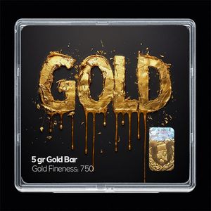 شمش طلا 18 عیار مدوپد مدل طلا کد sg11763