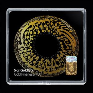 شمش طلا 18 عیار مدوپد مدل مذهبی کد sg11135