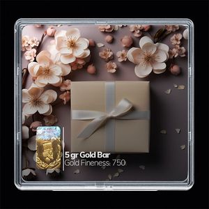 شمش طلا 18 عیار مدوپد مدل کادو کد sg10646