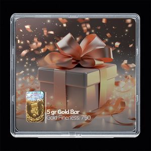 شمش طلا 18 عیار مدوپد مدل کادو کد sg10728