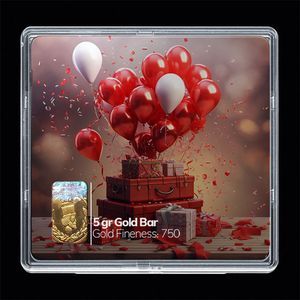 شمش طلا 18 عیار مدوپد مدل کادو کد sg10839