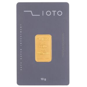 شمش طلا 24 عیار زیوتو مدل au p10